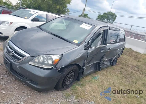 2007 Honda Odyssey Lx z USA, uszkodzony, nr VIN 5FNRL38207B102772